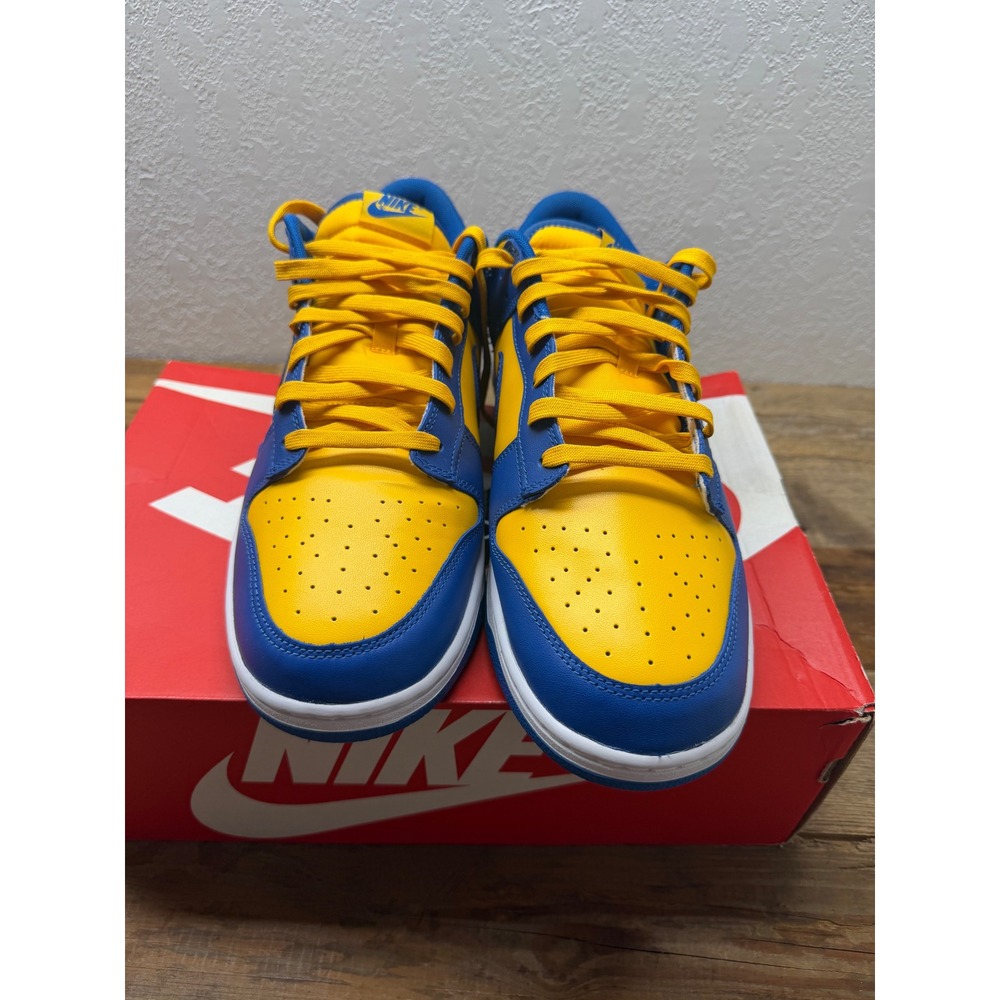 Nike Dunk Low Retro Blue Jay University Gold DD1391-402 Sz 14 "UCLA" VNDS - Picture 4 of 7